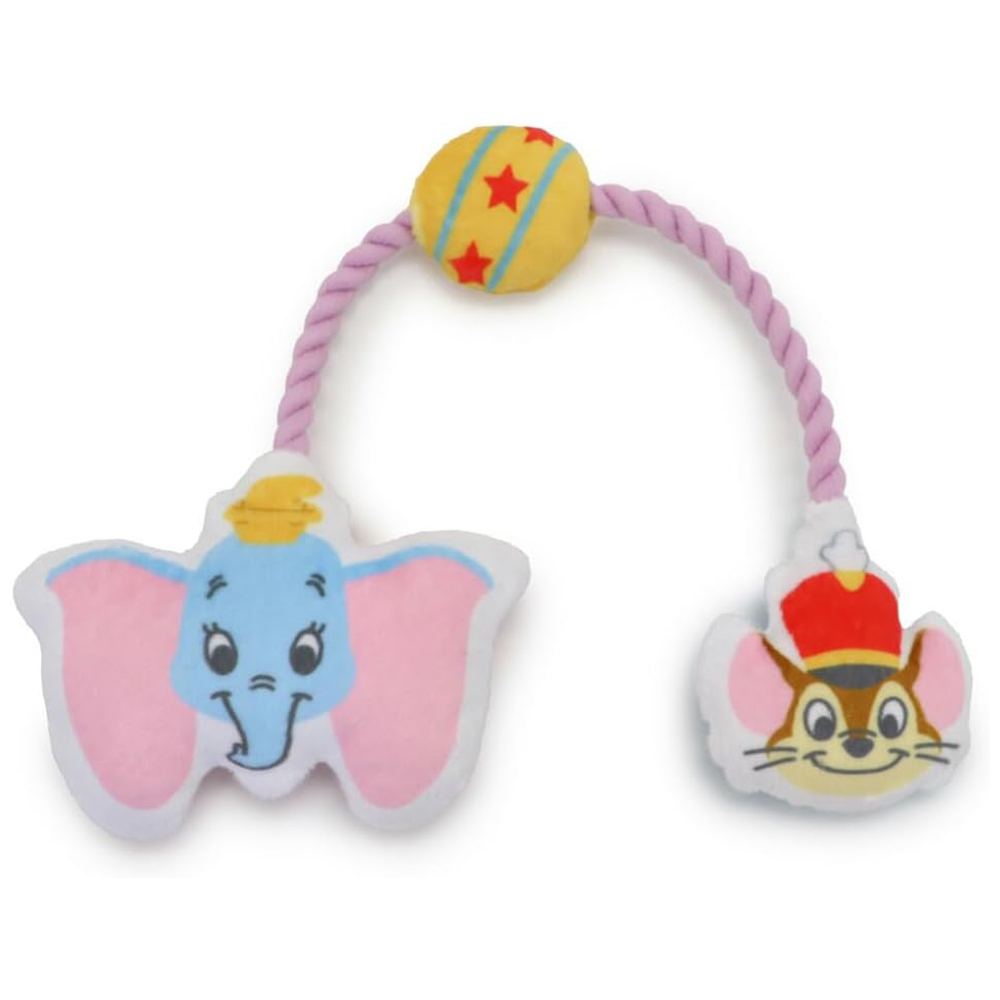日本直送 Dinsey Dumbo 小飛象拔河狗玩具