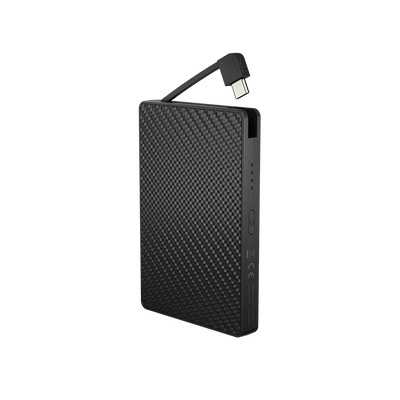 Nitecore POCKET 10000 Carbon Fiber Pocket Power Bank 碳纖移動電源(內置充電線)