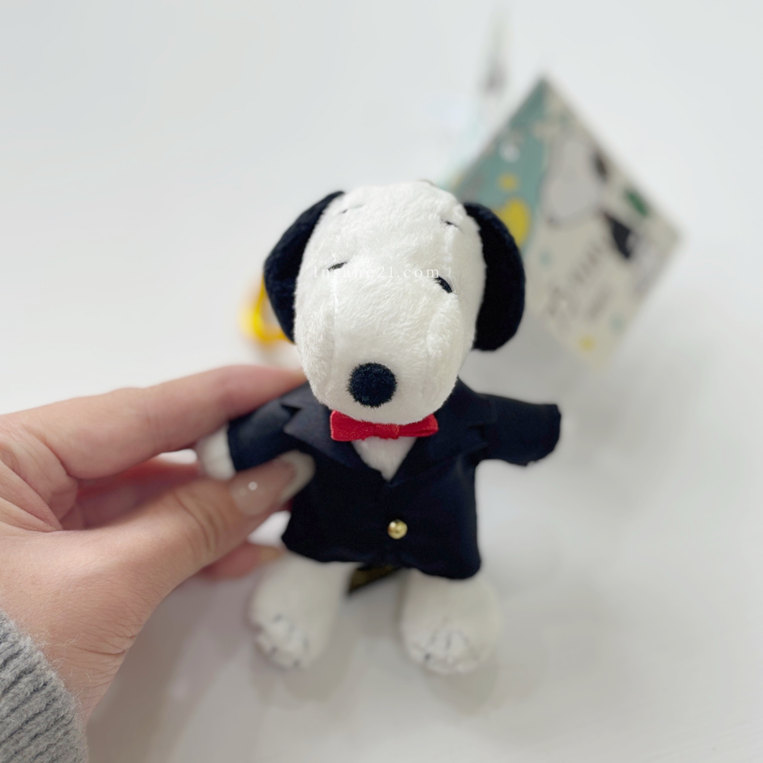 PEANUTS SNOOPY 史努比 75週年限定吊飾 西裝款 絨毛玩具