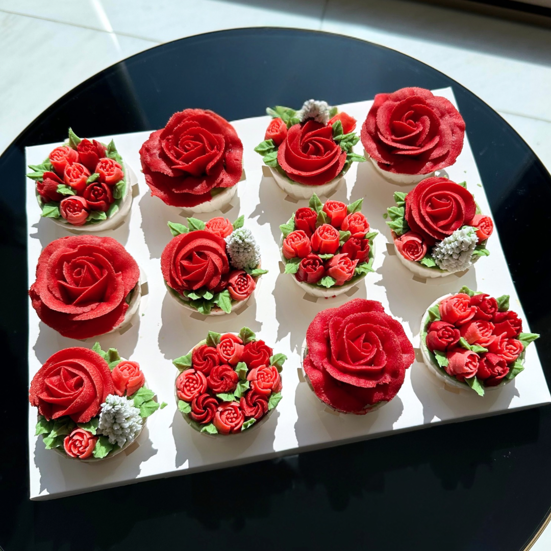 魔法 Cupcakes - 紅皇后  (12 件起)