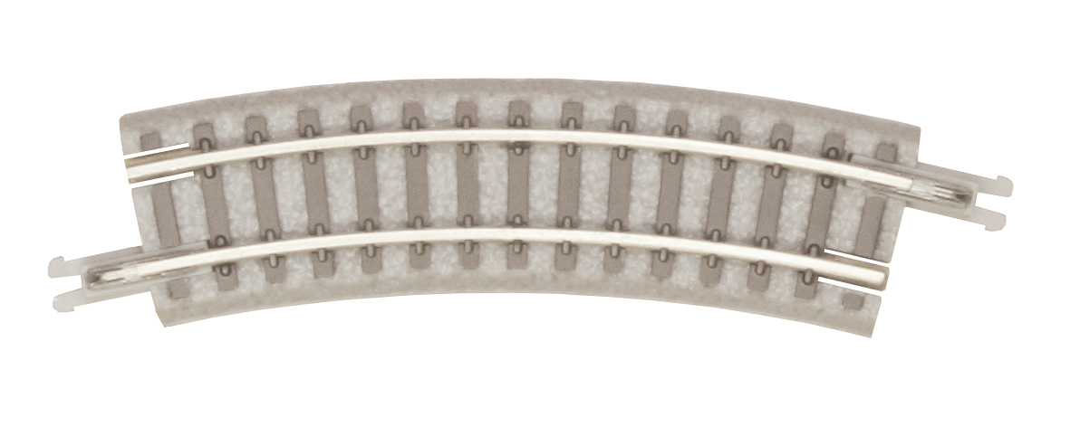 Rokuhan R019 Z規 經典軌道彎軌R127-26°.2入