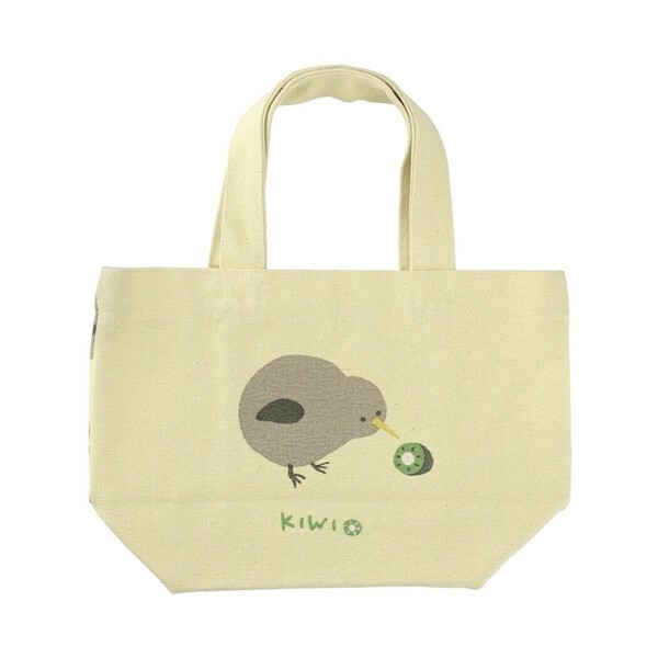 日本 Friends Hill 帆布袋 午餐袋 便當袋 (奇異鳥kiwi)