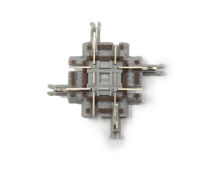 Rokuhan R025 Z規 經典軌道 90° 橫軌