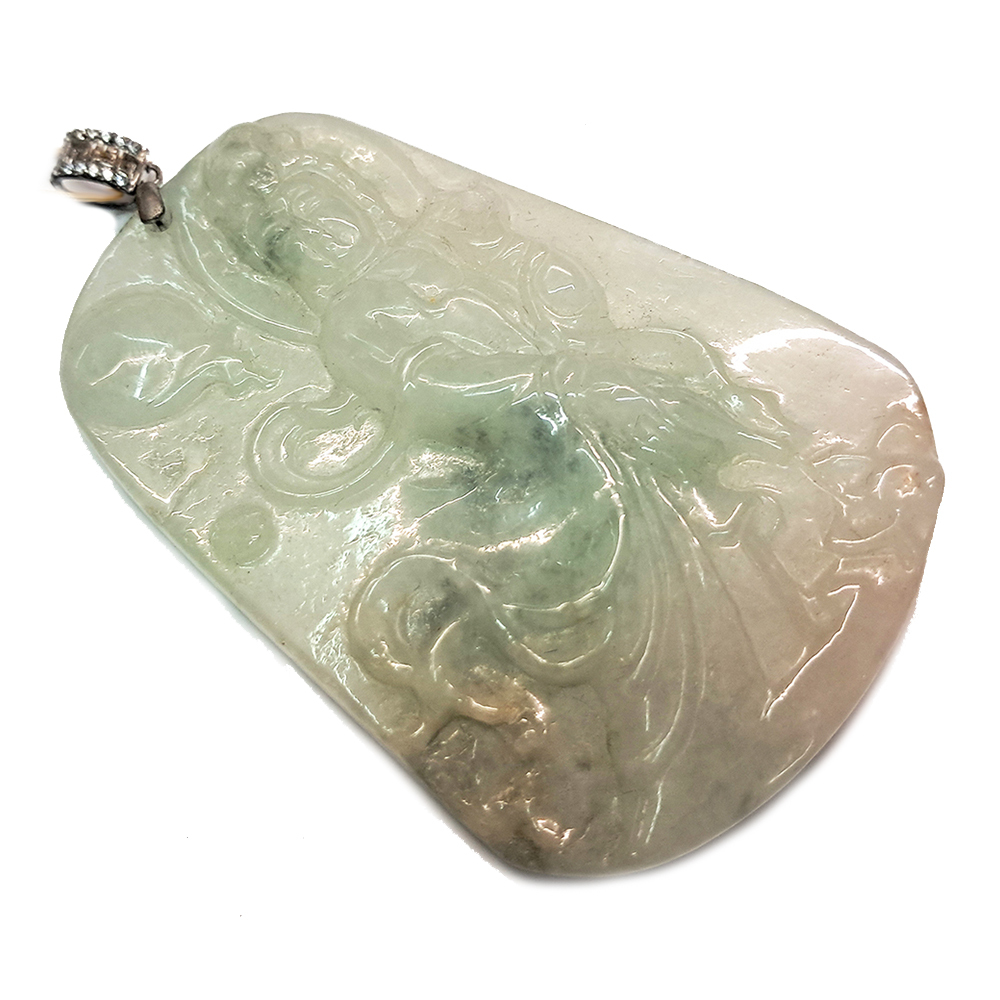 白衣觀音玉佩【十方】139704