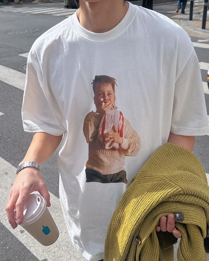 小鬼當家-凱文爆米花短袖Ｔ