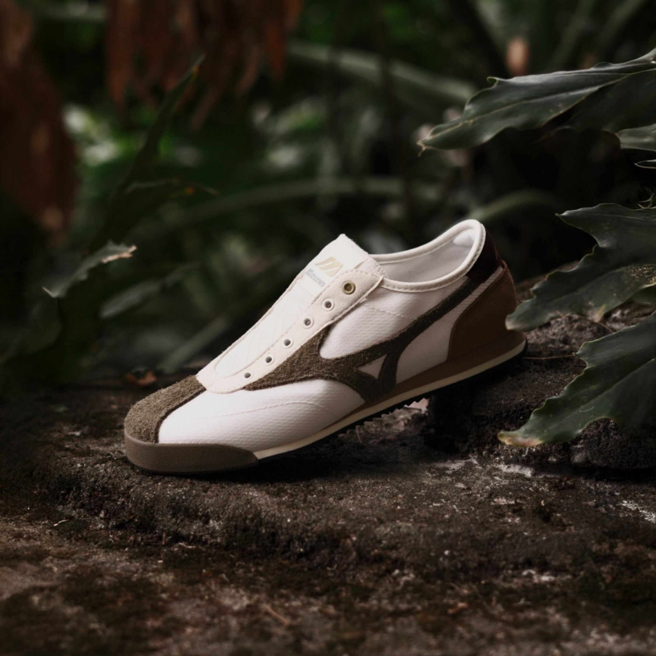 NICEDAY 代購 Mizuno LG 60S Slipon 摩卡 大地色 德訓鞋 薄底鞋 D1GH240213