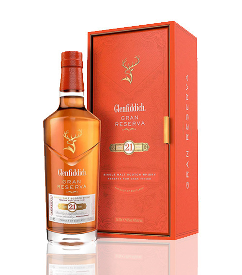 格蘭菲迪21年單一純麥威士忌 Glenfiddich 21 Years Single Malt Whisky 700ml