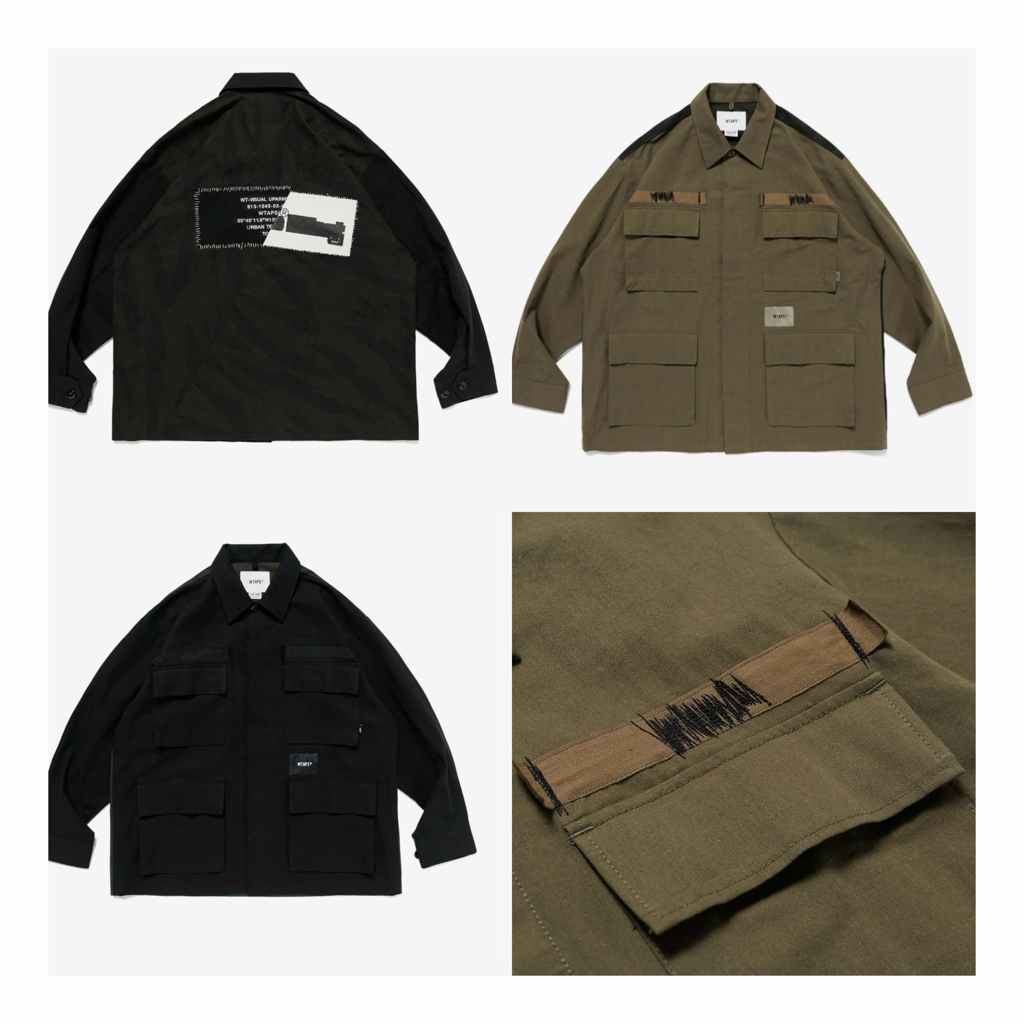 トップス WTAPS 25SS VEINY / LS / COTTON. TWILL WTAPS 25SS VEINY / LS / COTTON. TWILL ジャングルシャツ