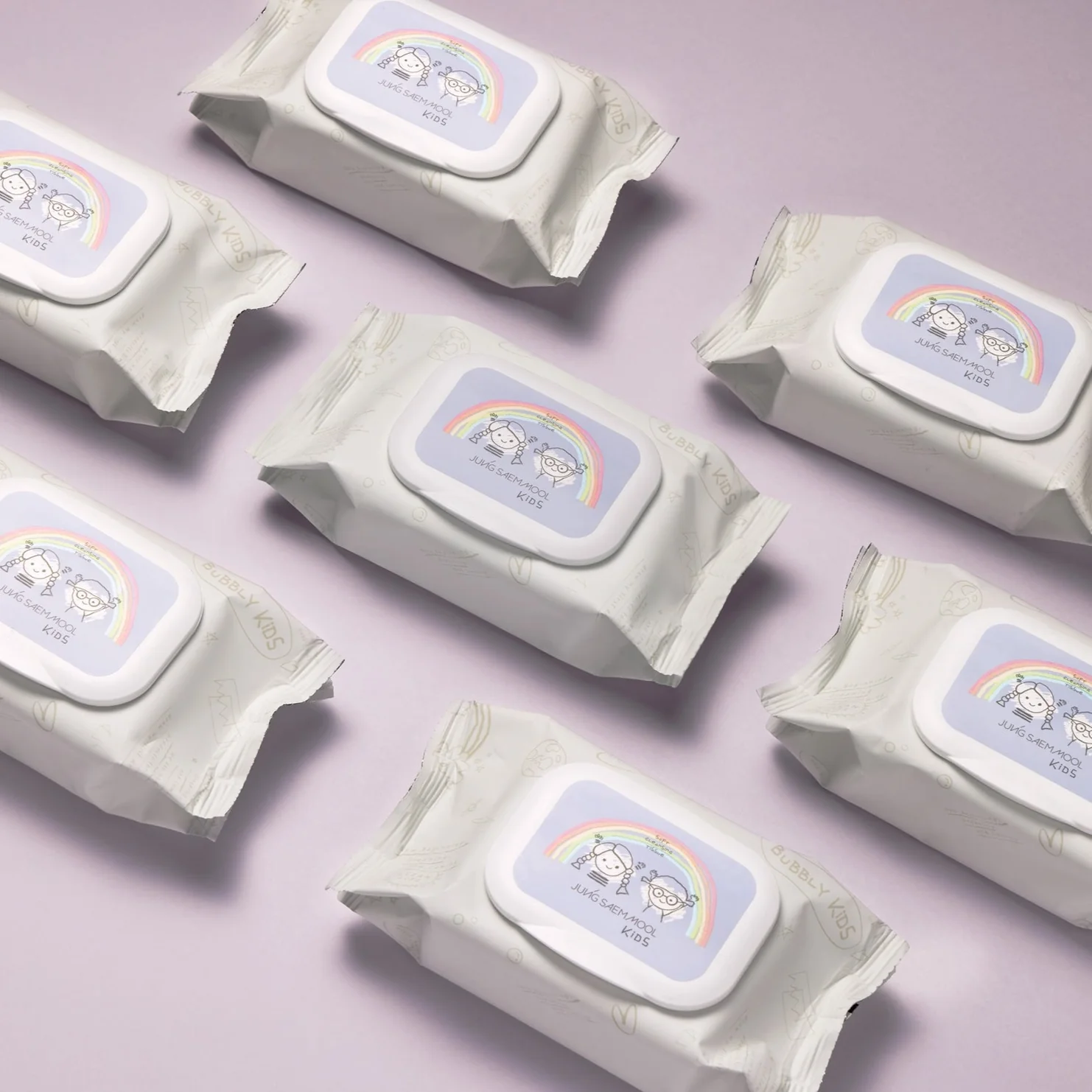 Jung Saem Mool 兒童柔和潔淨濕巾（30片）