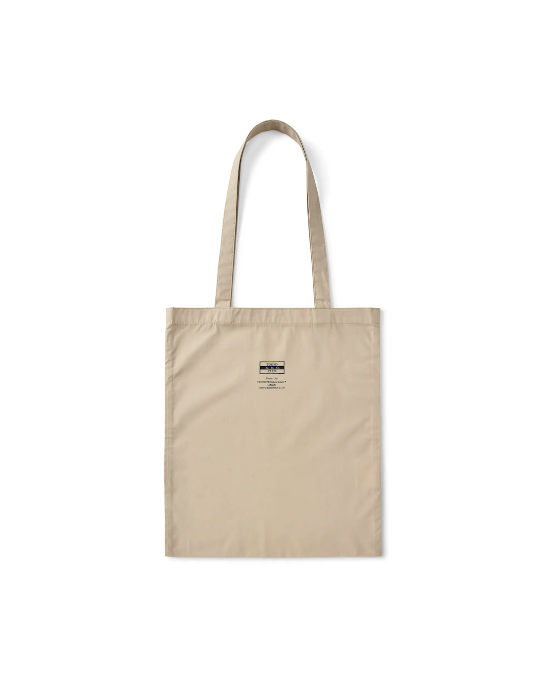 【現貨】FILTER017® Culture Supply™ TOKYO SANDWICH CLUB | B.D.O. SERIES Tote Bag / 棉質托特袋-Culture Man