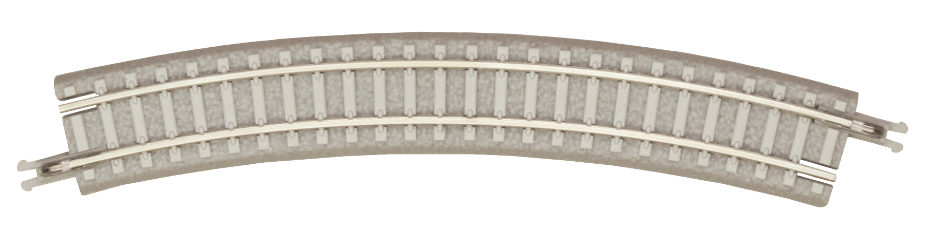 Rokuhan R051 Z規 PC軌道彎軌R195-30°.6入