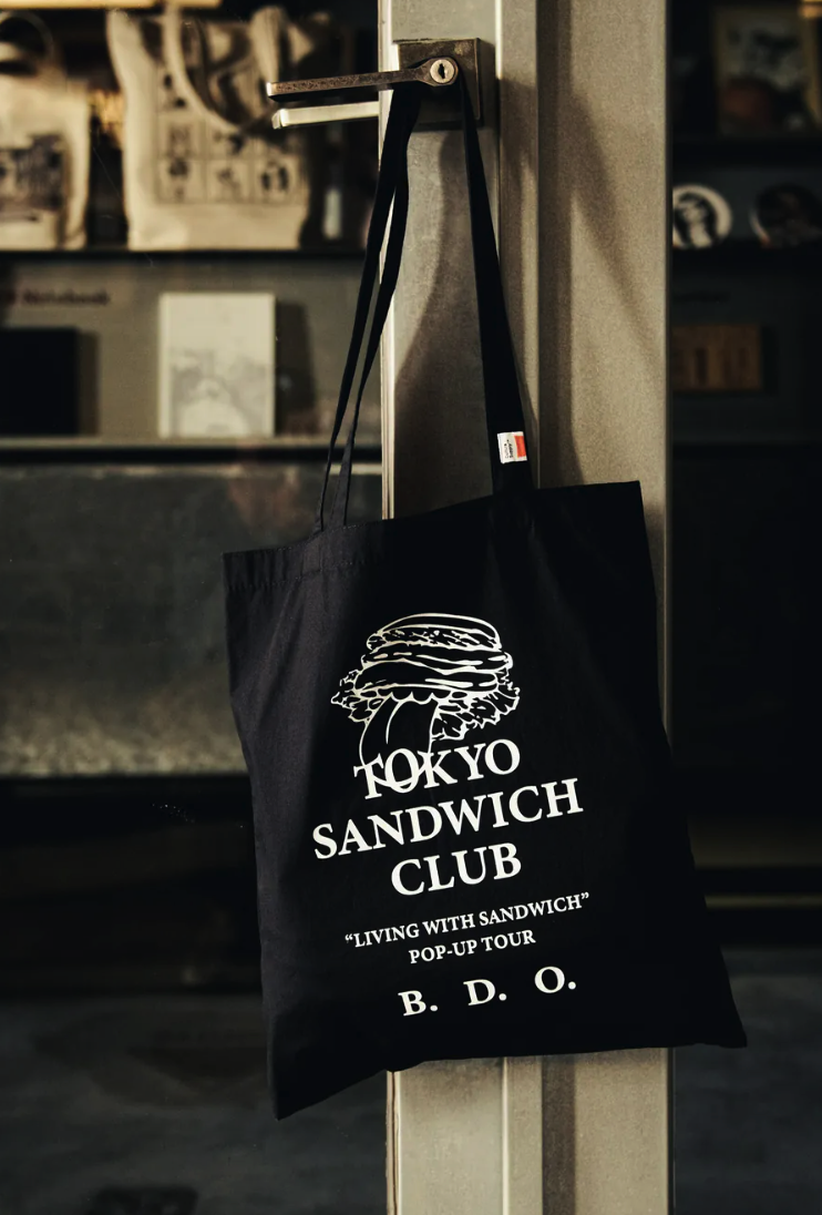 【現貨】FILTER017® Culture Supply™ TOKYO SANDWICH CLUB | B.D.O. SERIES Tote Bag /棉質托特袋-Sandwich