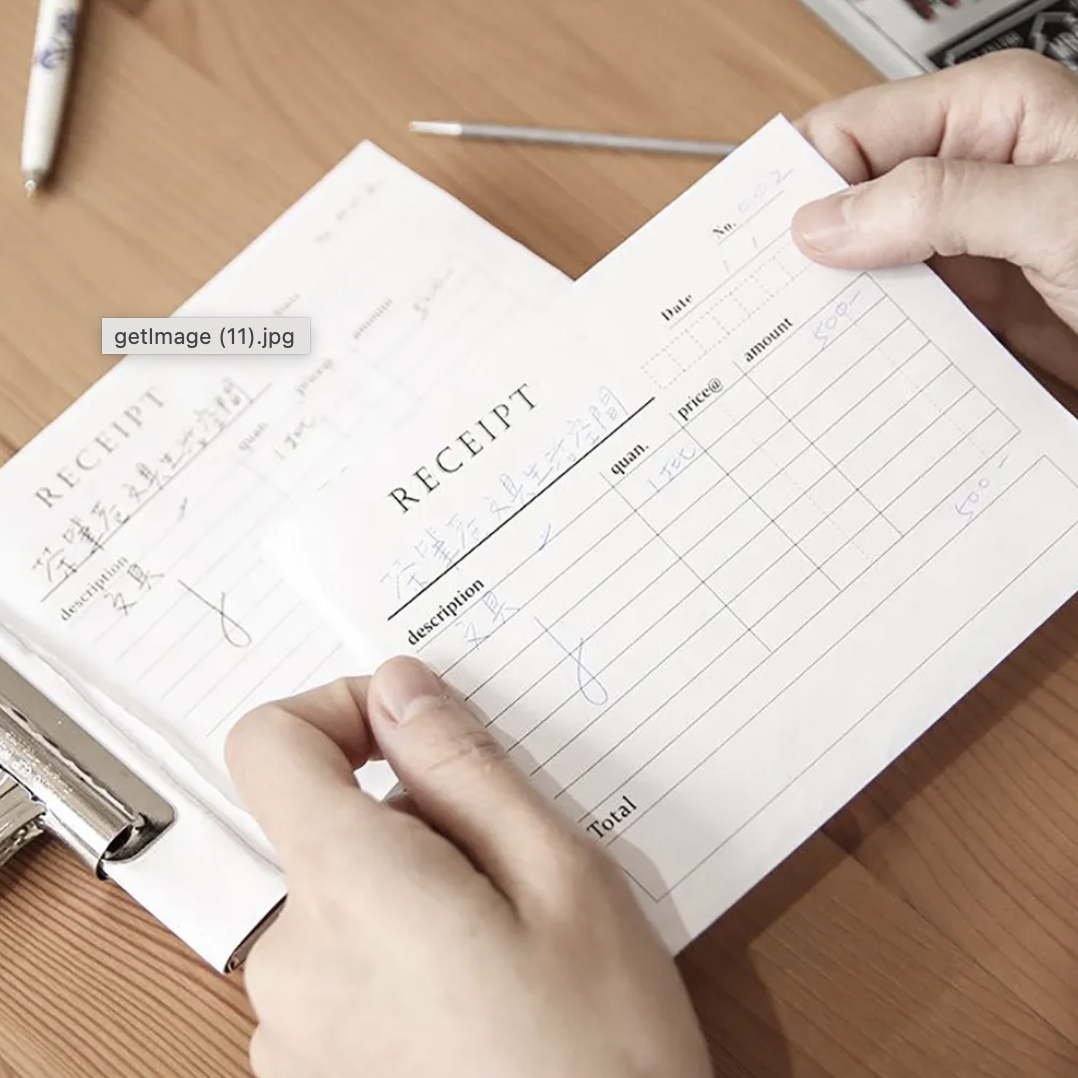 台灣 TPL| 二聯無碳英文收據 RECEIPT_PW002