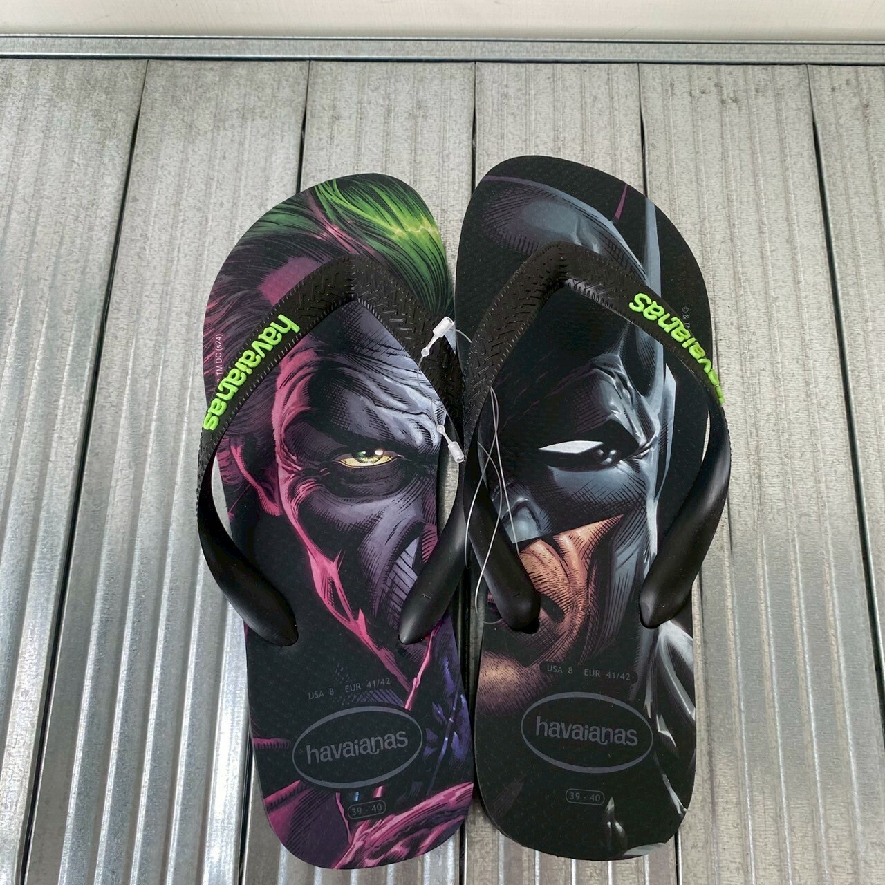 Havaianas 哈瓦仕 拖鞋  男女鞋 DC漫畫 蝙蝠俠 Top Herois Dc 黑 4141765-9981U