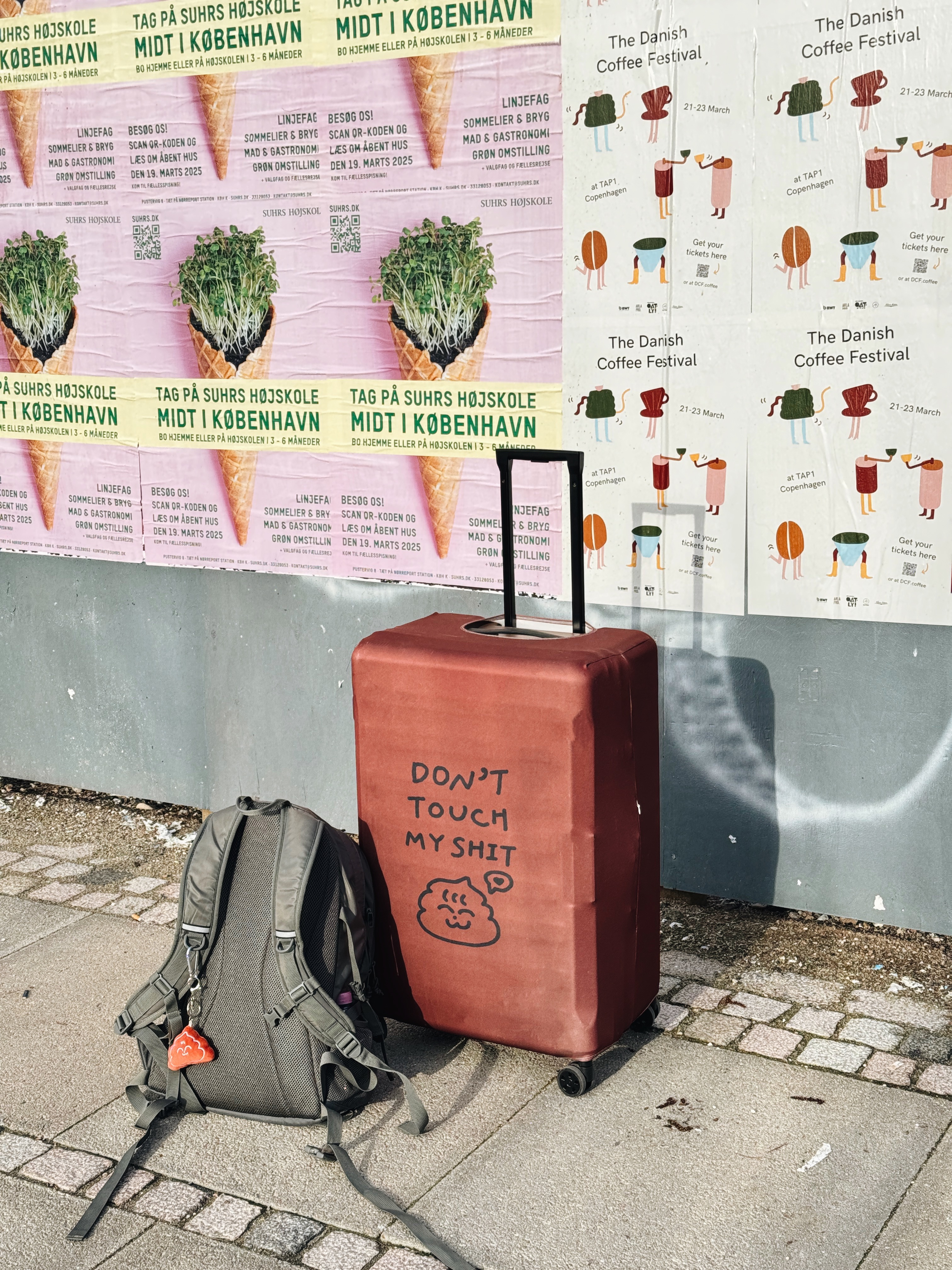 Don't Touch My Shit 行李箱保護套