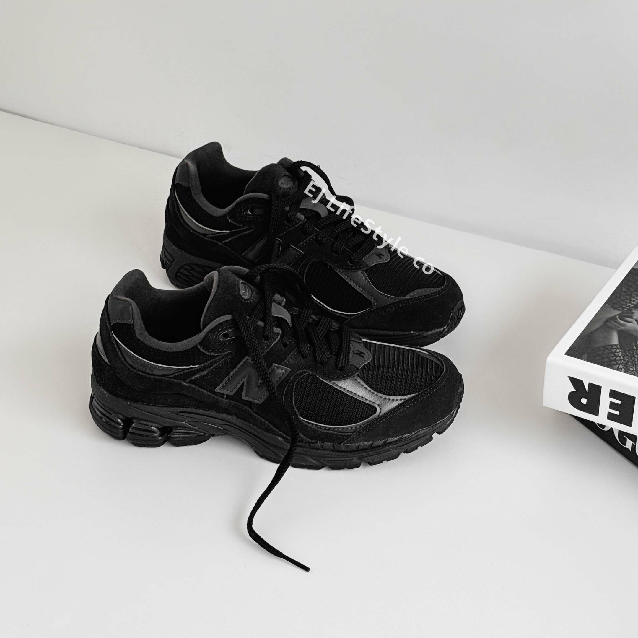 NEW BALANCE NB 2002R 全黑 麂皮 灰 男女鞋 U2002RBL / 現+調