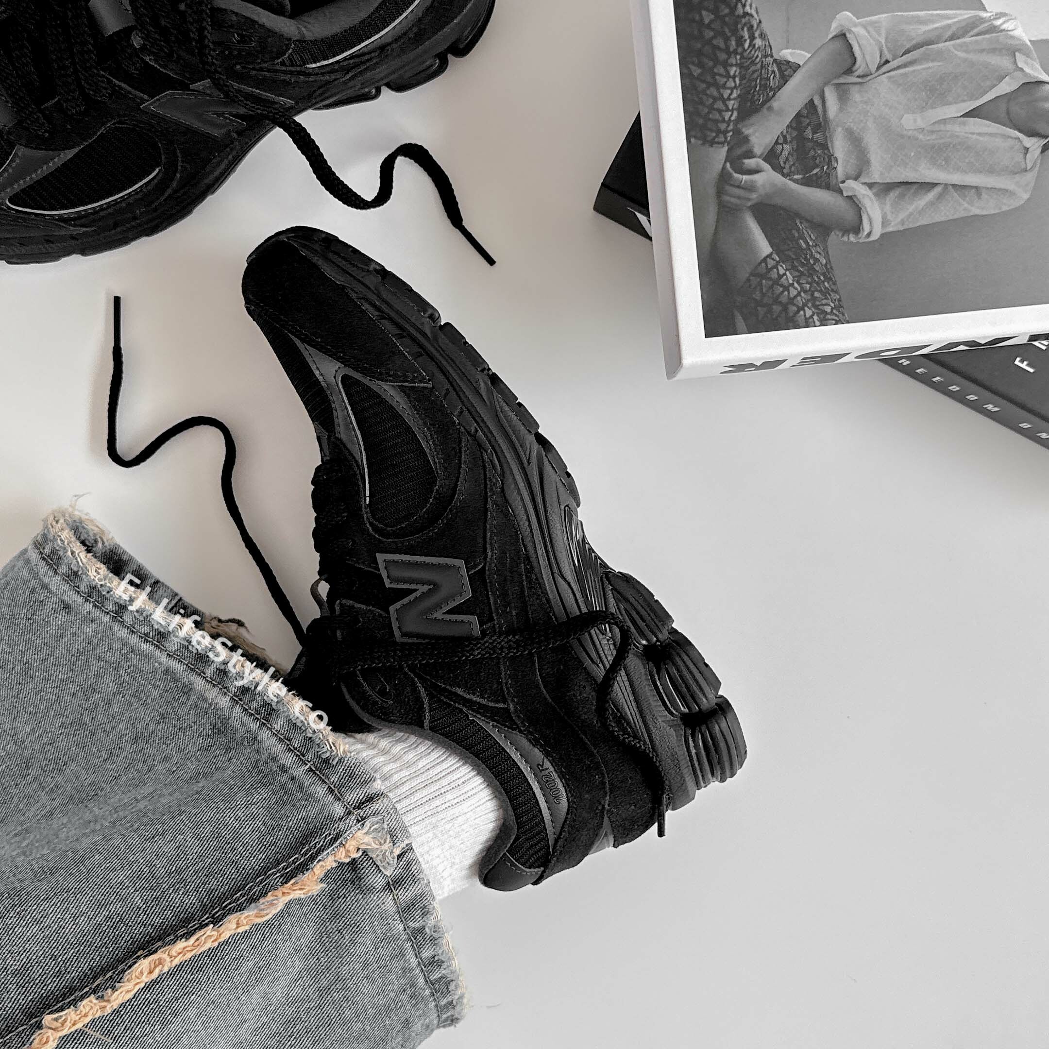 NEW BALANCE NB 2002R 全黑 麂皮 灰 男女鞋 U2002RBL / 現+調