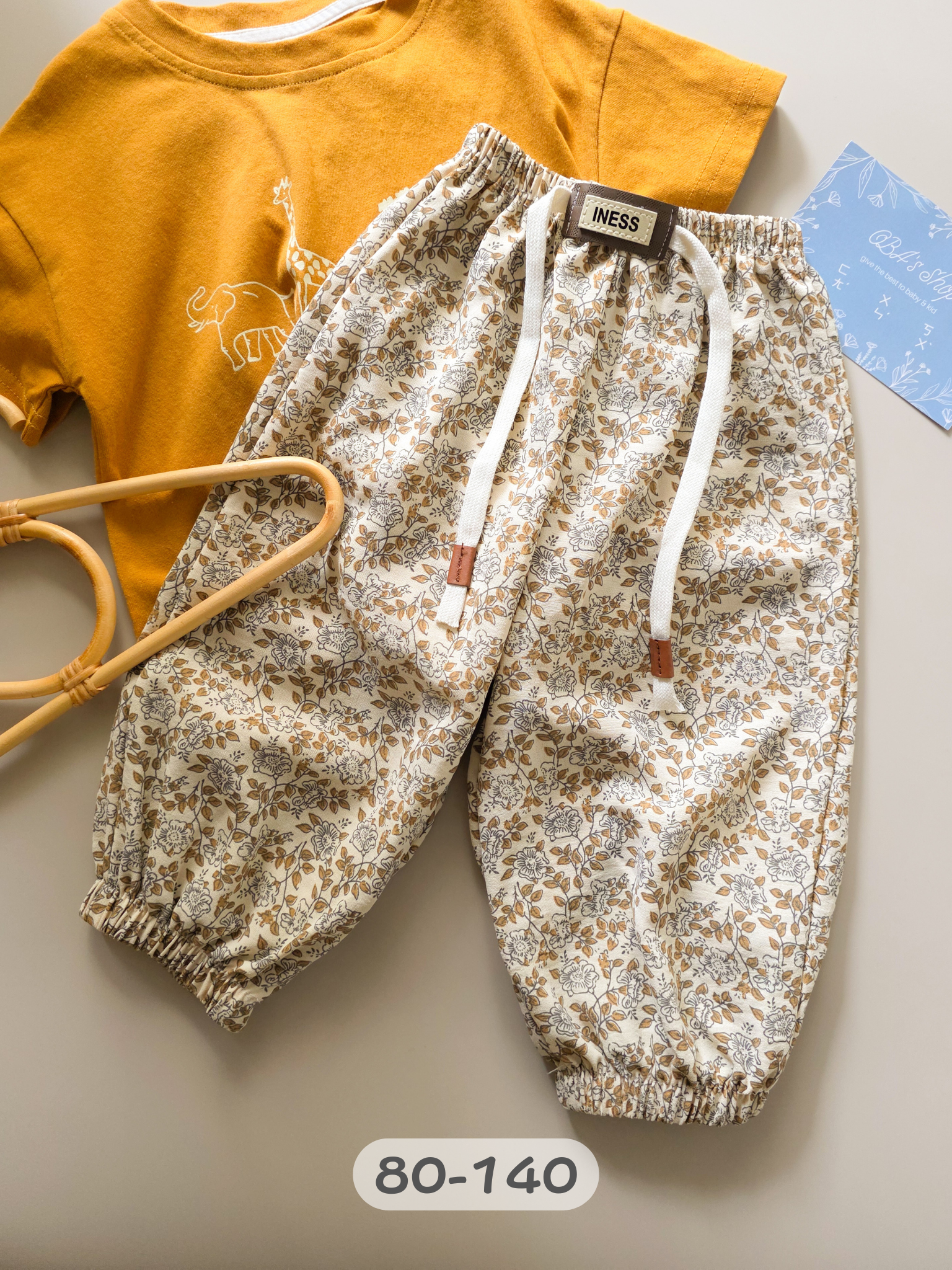 焦糖花田 防蚊褲