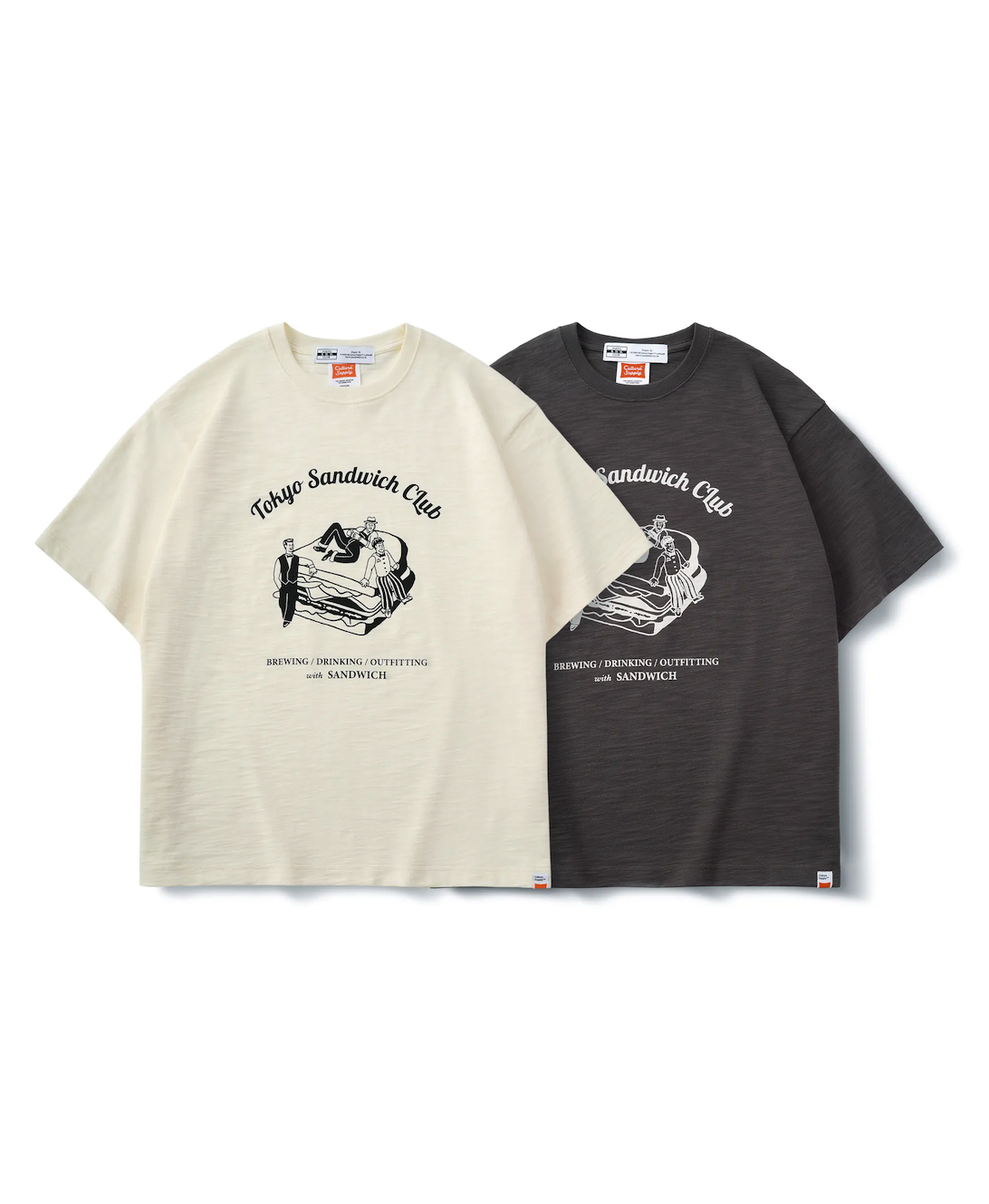 【現貨】FILTER017® Culture Supply™ TOKYO SANDWICH CLUB | B.D.O. SERIES BLT & Culture Man Tee /三明治與文化人竹節棉短T