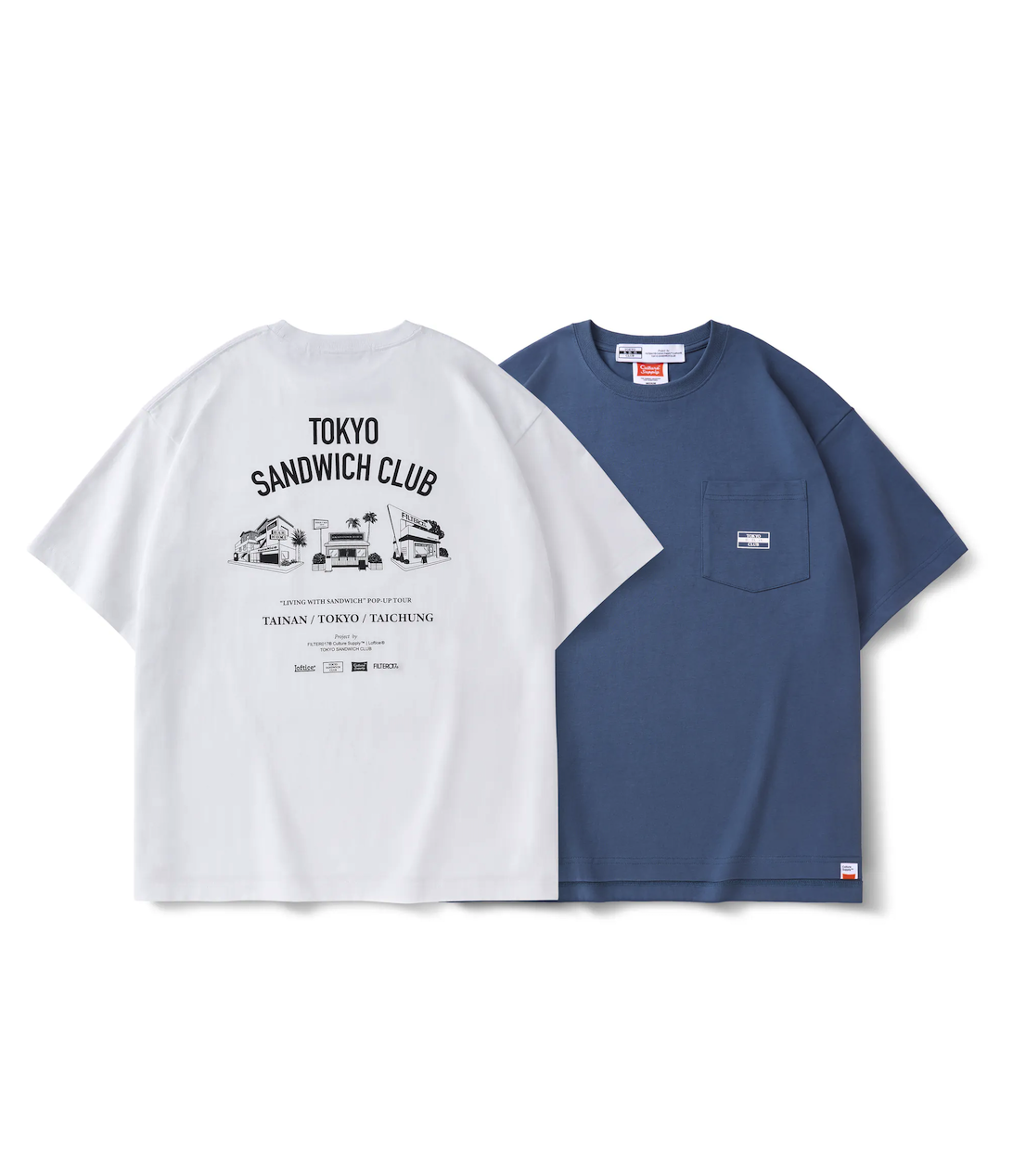 【現貨】FILTER017® Culture Supply™ TOKYO SANDWICH CLUB | B.D.O. SERIES City Tour Tee / 城市巡迴紀念短T