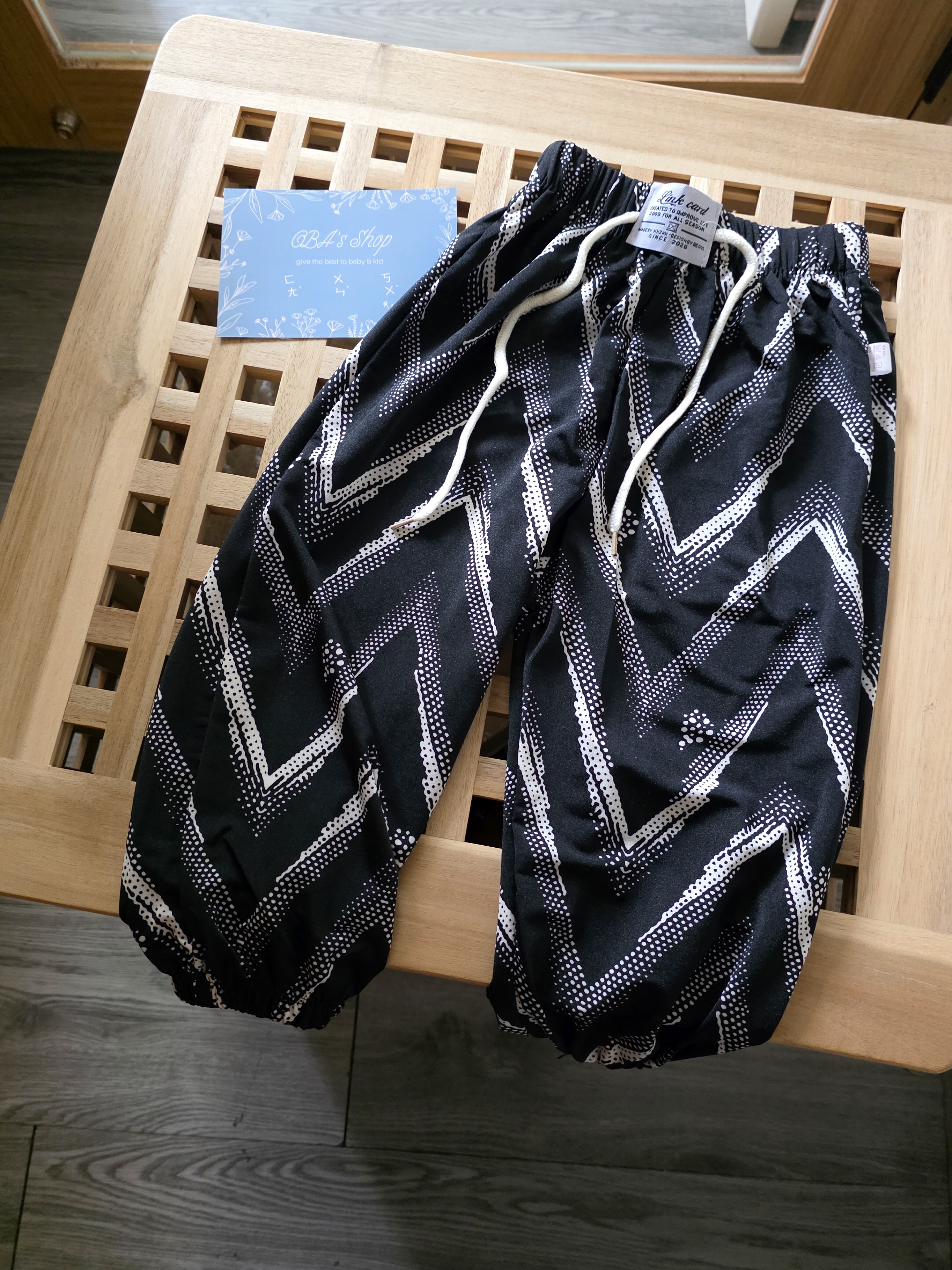 黑色閃電 涼感防蚊褲