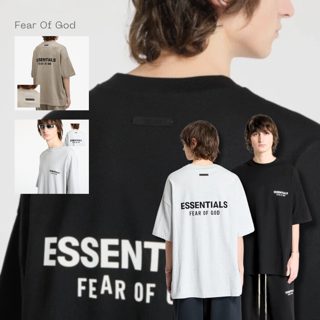 <現貨>ESSENTIALS FW24 經典復刻款 3色 黑色/燕麥/灰色 圓領 短T 短袖 125HO244360F/125HO244369F/125HO244368F