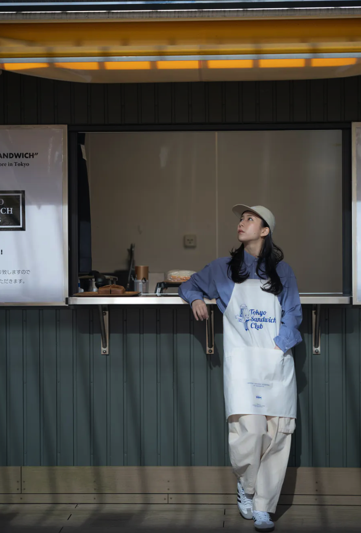 【現貨】FILTER017® Culture Supply™ TOKYO SANDWICH CLUB | B.D.O. SERIES TSC Boy Apron 三明治吉祥物圍裙