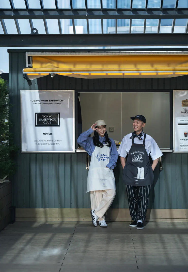 【現貨】FILTER017® Culture Supply™ TOKYO SANDWICH CLUB | B.D.O. SERIES TSC Boy Apron 三明治吉祥物圍裙