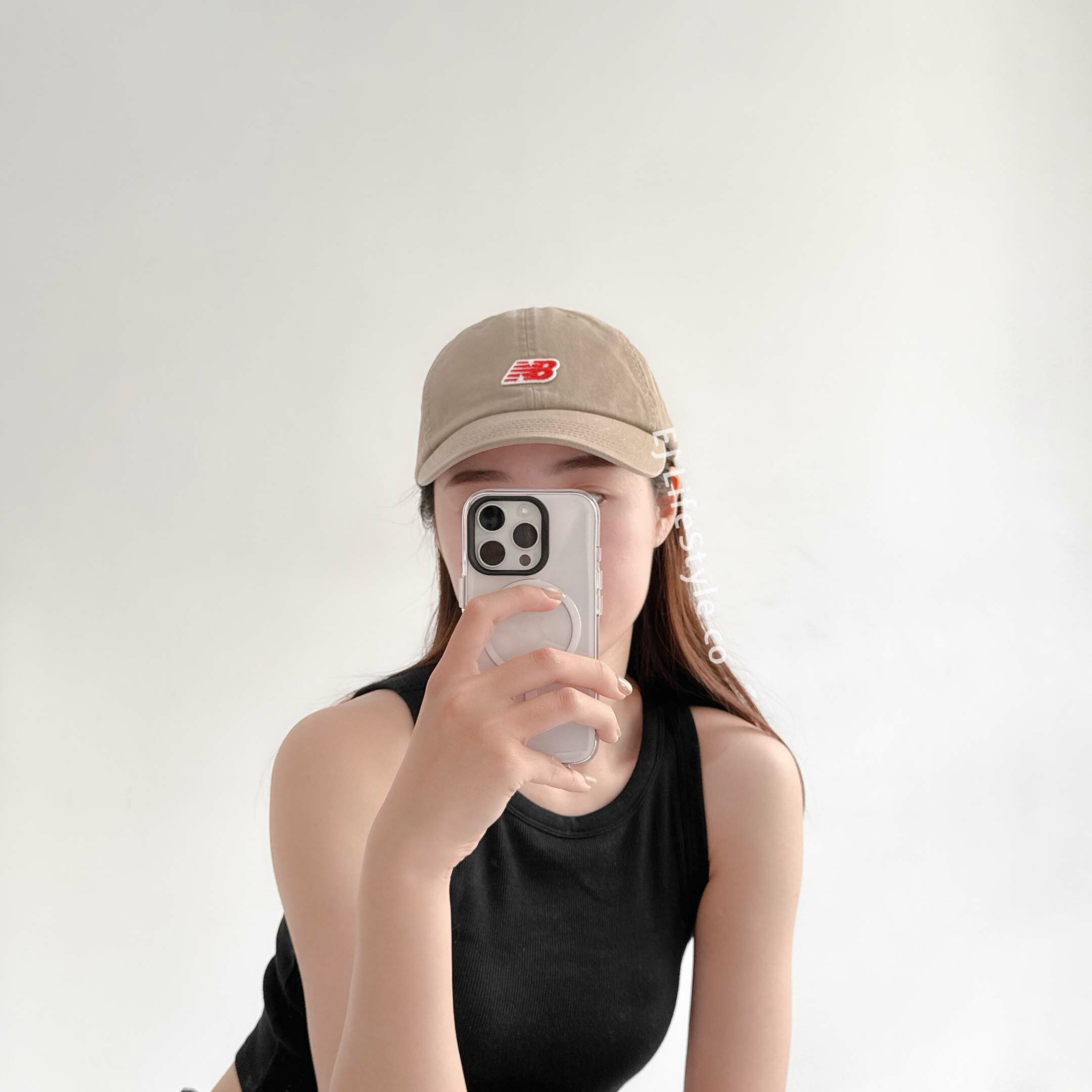 NEW BALANCE NB 老帽 棒球帽 復古 刺繡 紅標LOGO 米白 卡其 黑  LAH51013SST LAH51013SOT LAH51013BK  / 調貨