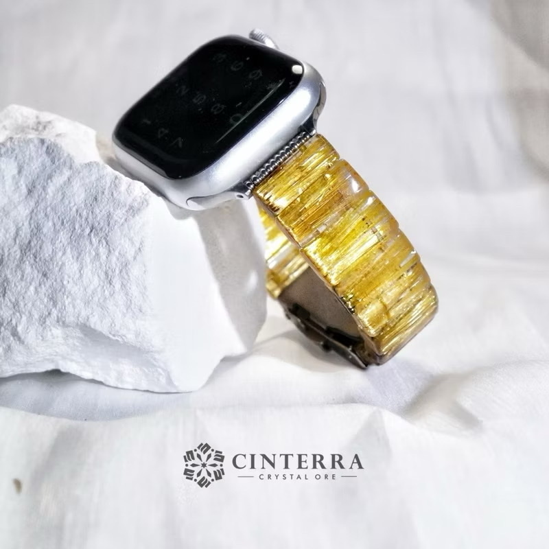 地表最強招財水晶｜收藏級鈦晶錶帶Apple watch