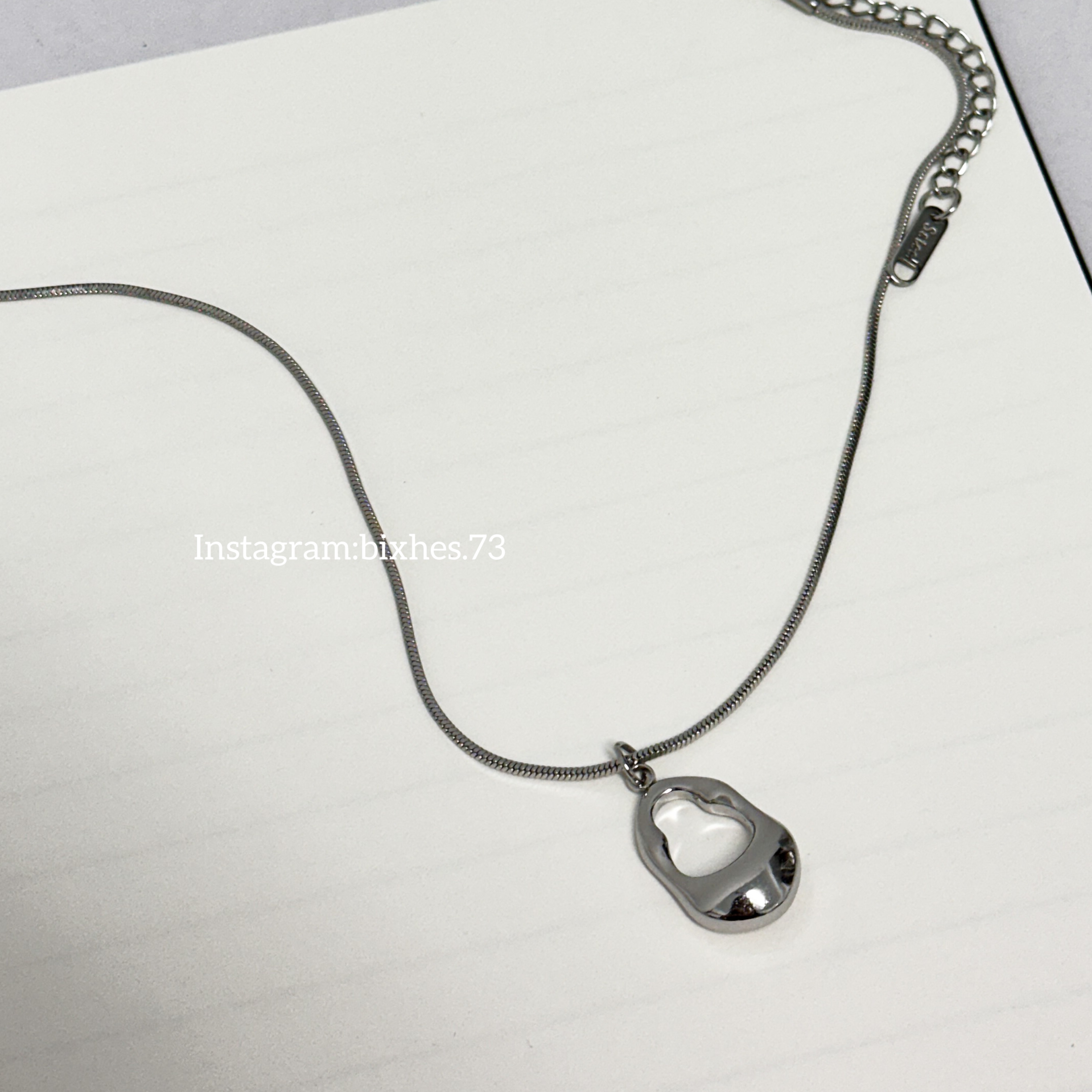 鏤空水滴項鍊(K00084)