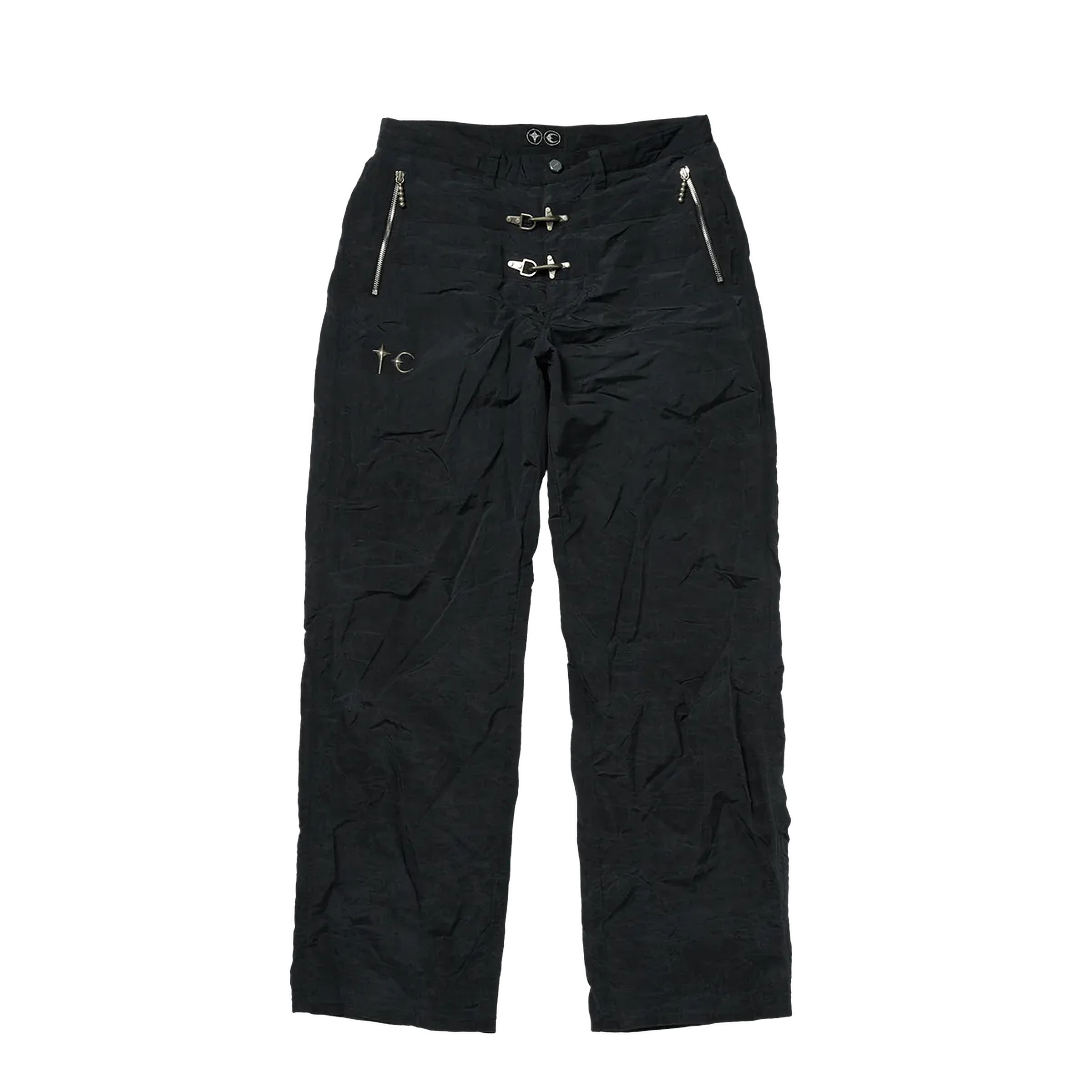 Thug Club｜SS25 – Scarred Bio Soldier Pants (Black)