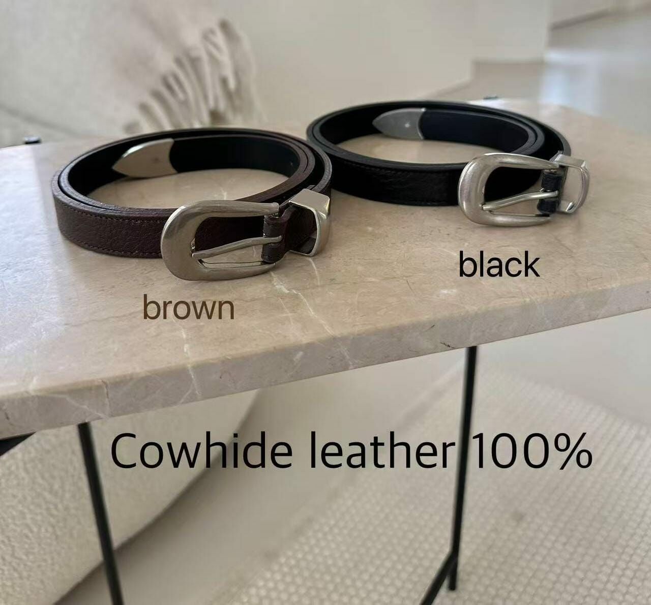 SG4137 細幼牛皮帶