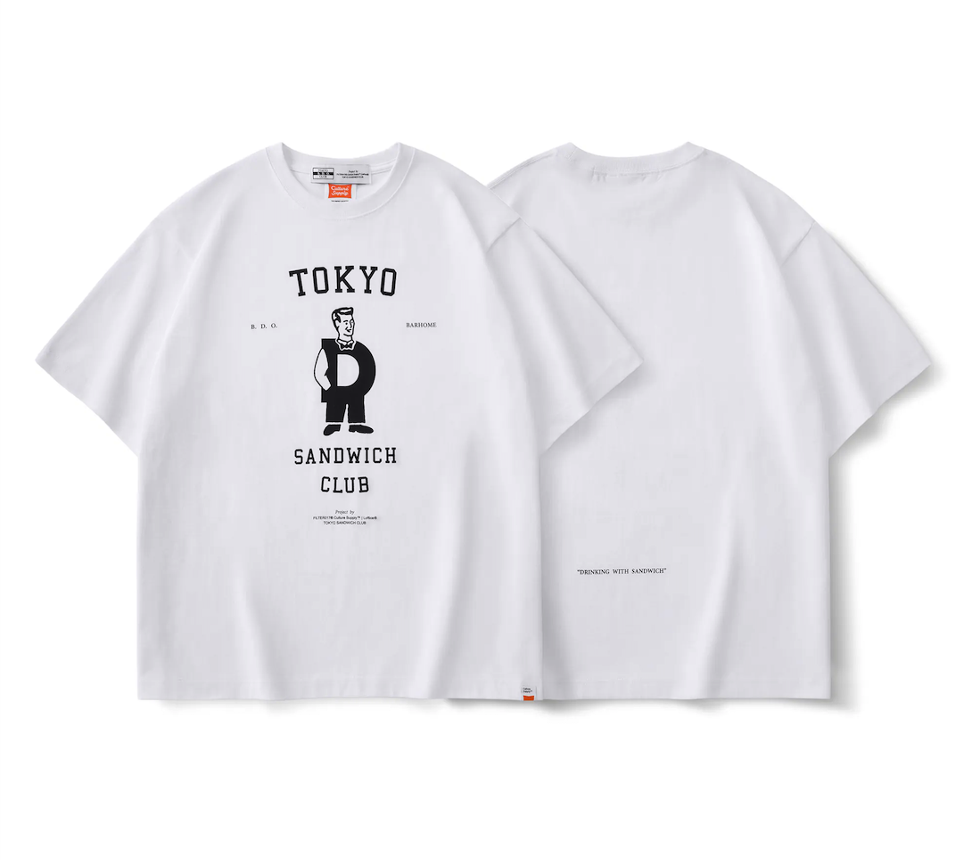 【現貨】FILTER017® Culture Supply™ TOKYO SANDWICH CLUB | B.D.O. SERIES Cultureman Tee 文化店鋪合作限定短T - BARHOME