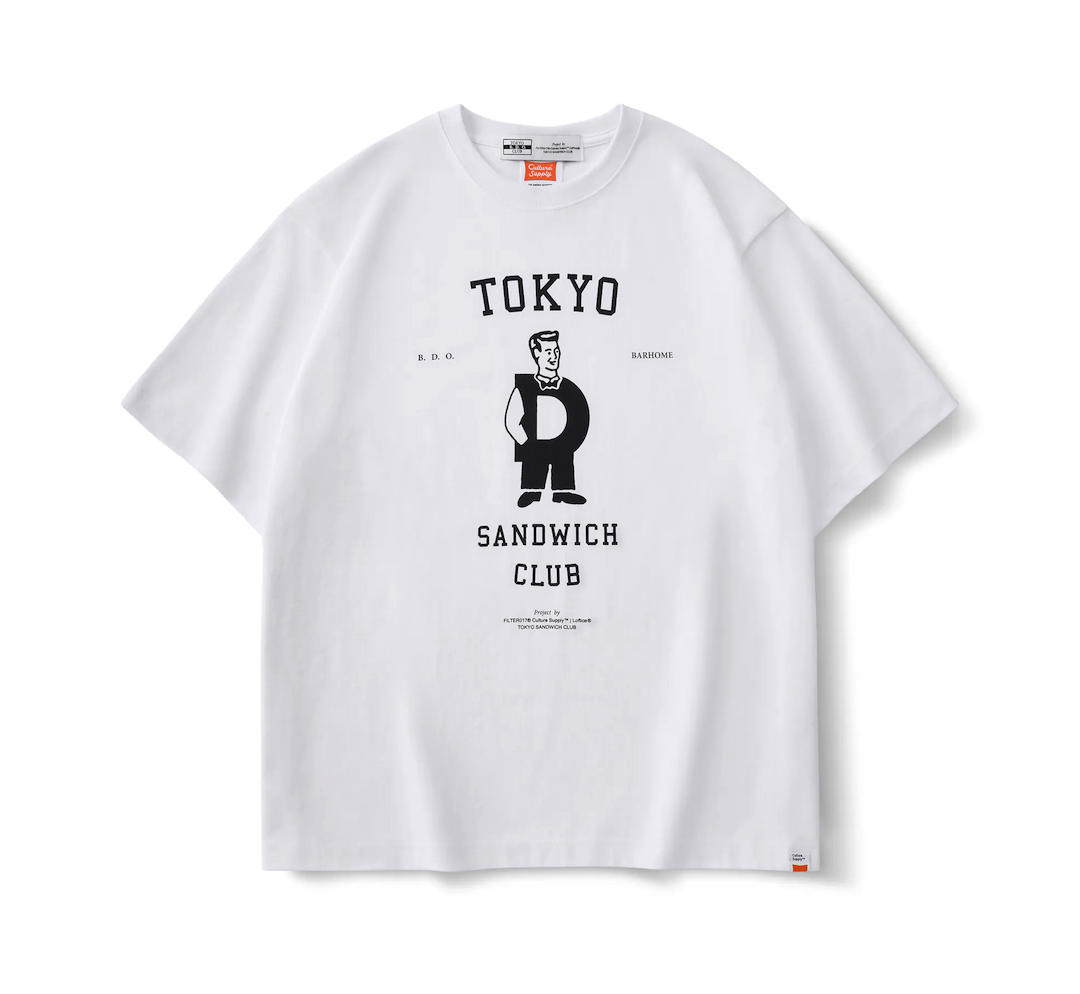 【現貨】FILTER017® Culture Supply™ TOKYO SANDWICH CLUB | B.D.O. SERIES Cultureman Tee 文化店鋪合作限定短T - BARHOME
