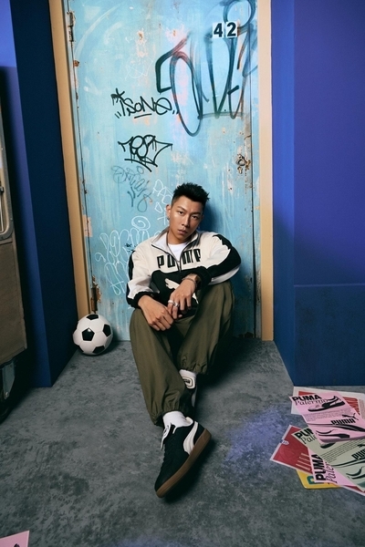 PUMA 休閒鞋 PALERMO PREMIUM 黑白 麂皮 焦底 復古 男女 40174402