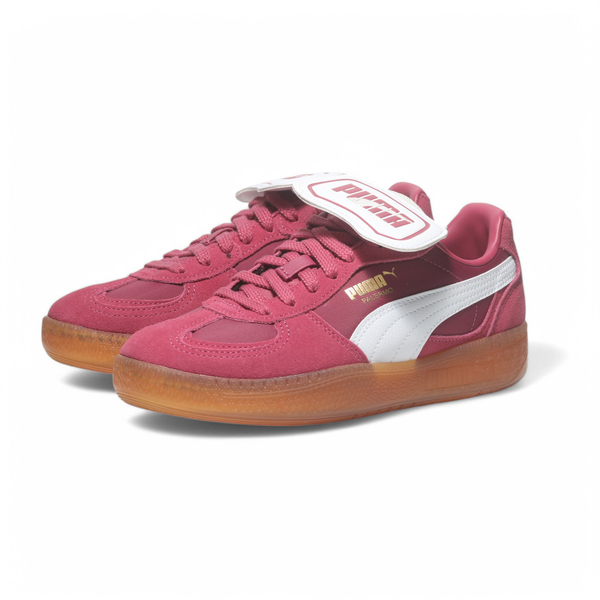 PUMA 休閒鞋 PALERMO MODA TONGUE 紅 麂皮 焦底 復古 女 40167902