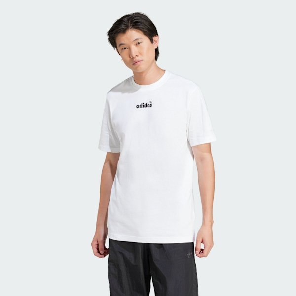 ADIDAS 短T GRFX TEE 白色 LOGO 休閒 短袖 男 JC8379