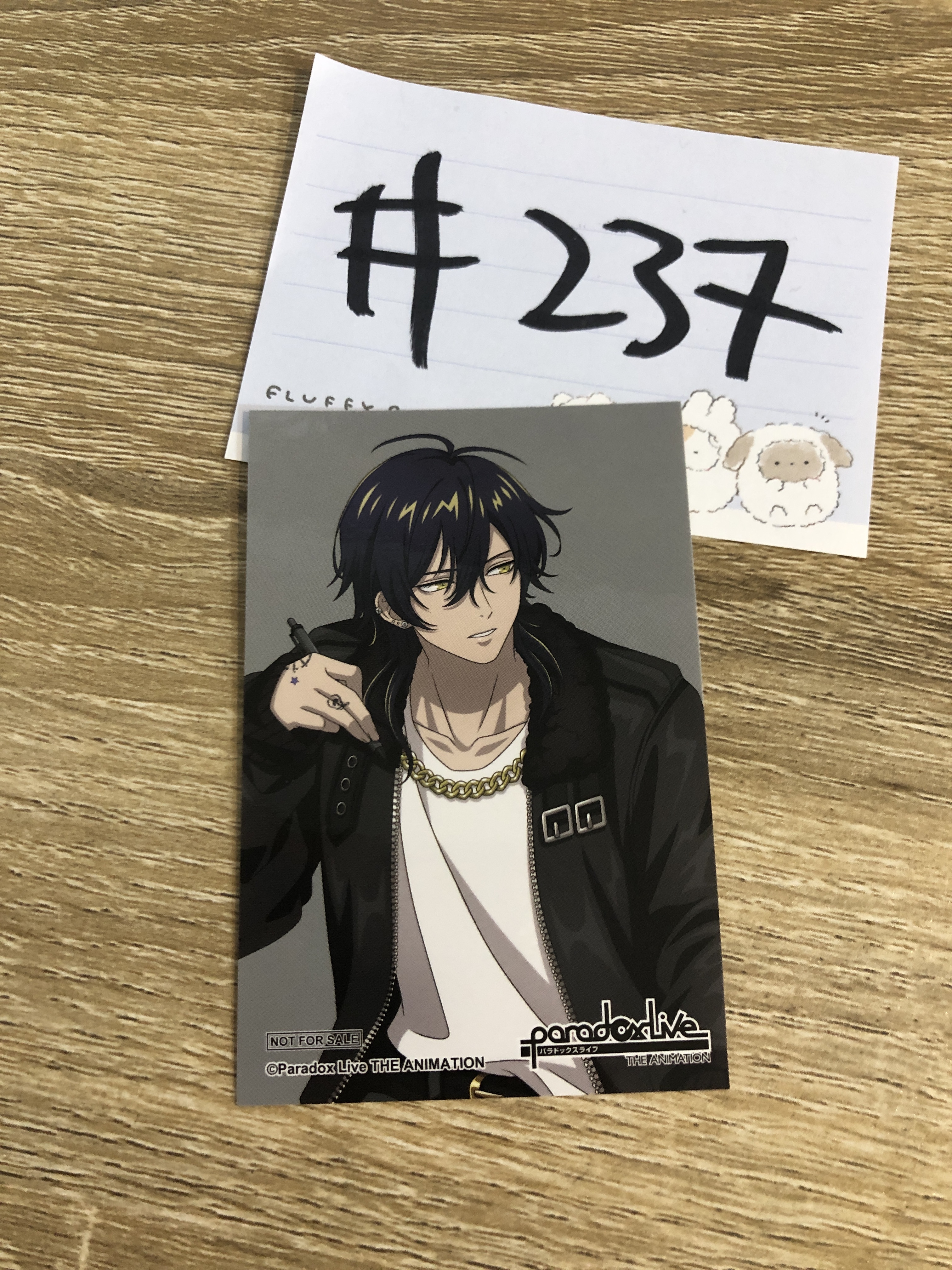 Paradox Live  晴臣 貼紙#237