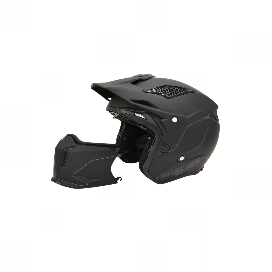 MT HELMETS STREETFIGHER SV SOLID A22 GLOSS GRAY (亮面)