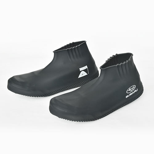 日本SUBARU原廠精品 防水鞋套 戶外用品品牌POLeR聯名商品