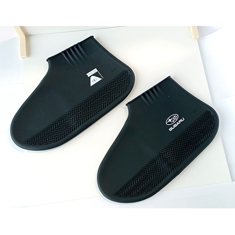 日本SUBARU原廠精品 防水鞋套 戶外用品品牌POLeR聯名商品