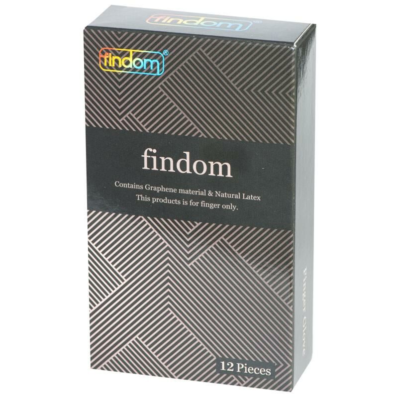 Findom 石墨烯 12 片裝 乳膠指險套