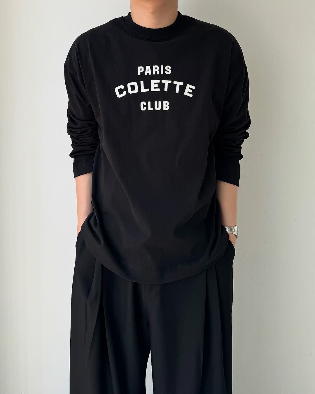 (韓國獨家特價) Colette 印花長袖T卹