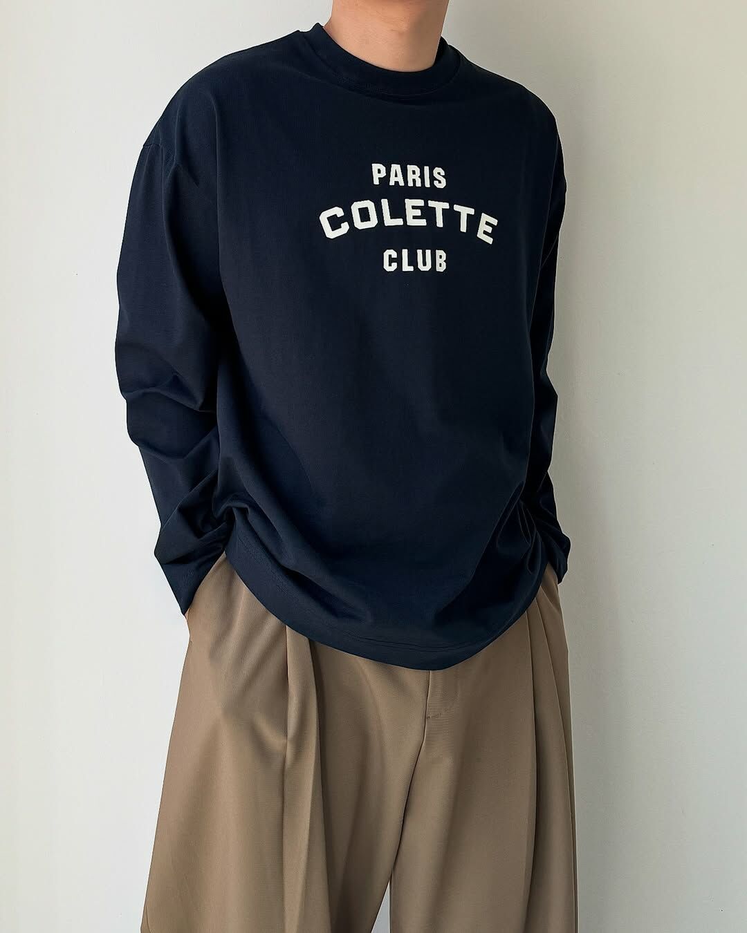 (韓國獨家特價) Colette 印花長袖T卹