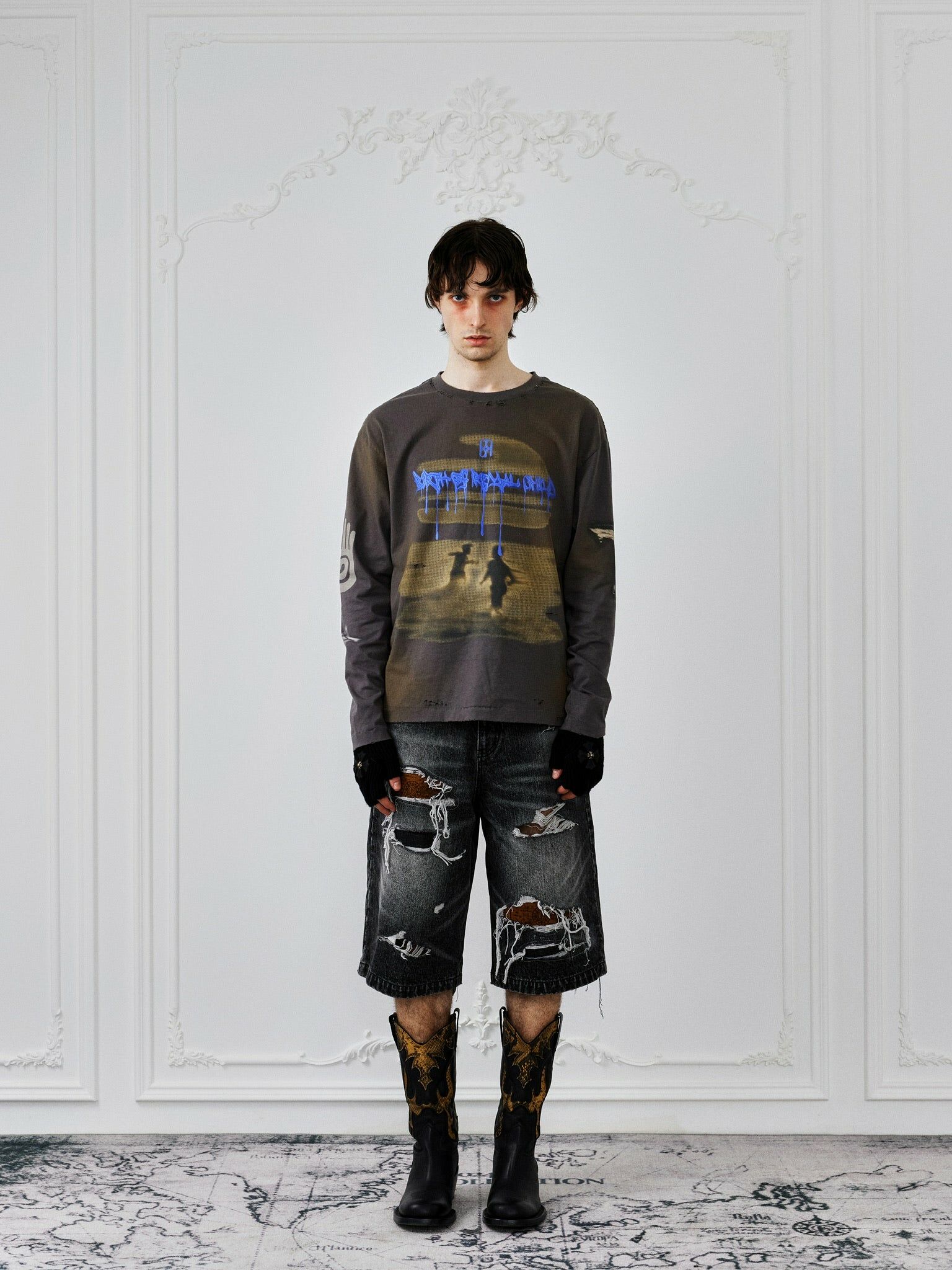 BIRTH OF ROYAL CHILD｜Nautical Treasure Map Destroyed Jorts (BLK)