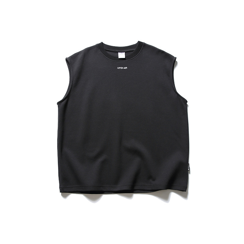 簡約小刺繡百搭背心