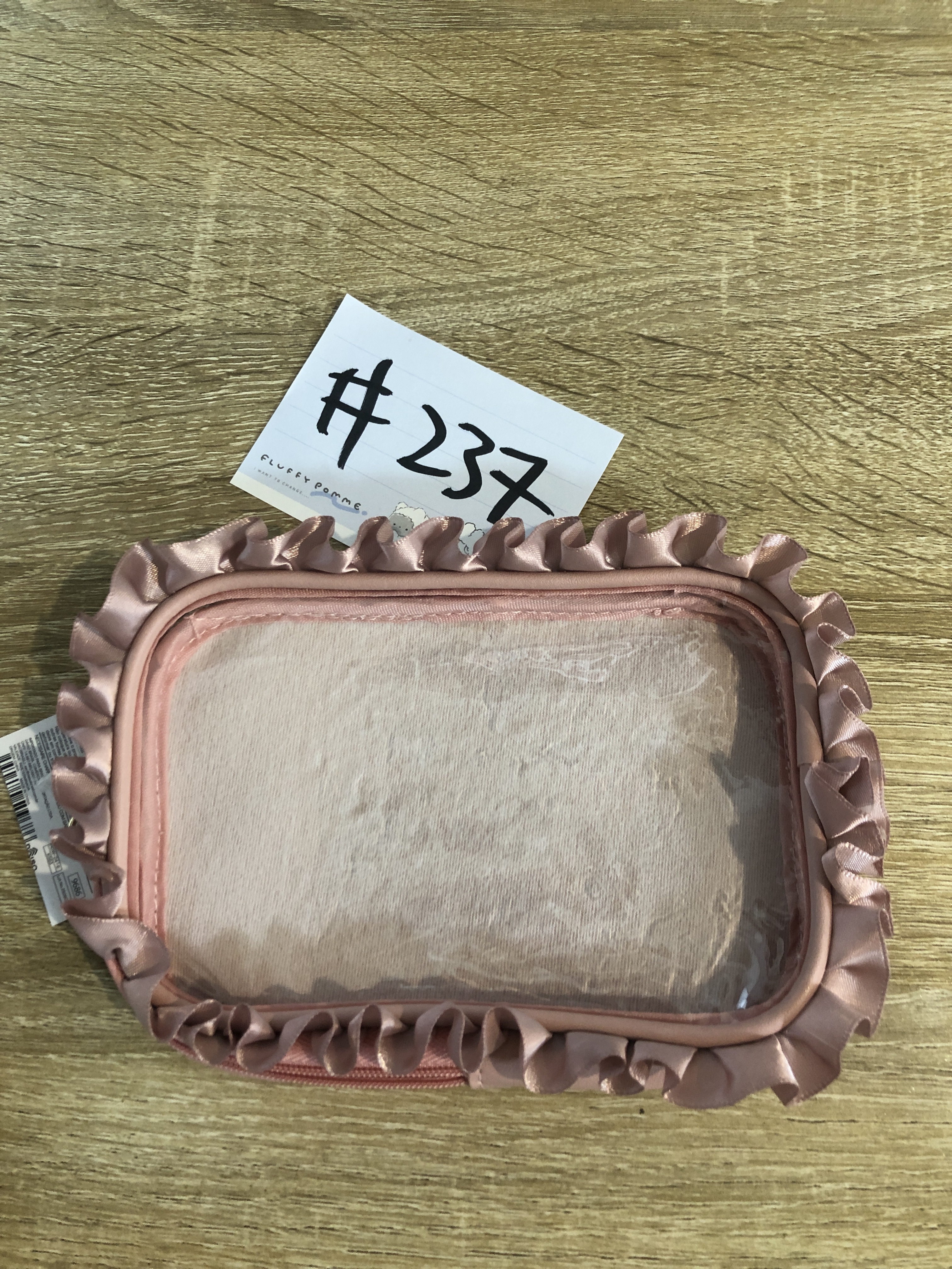 其他 粉紅色 收納袋#237