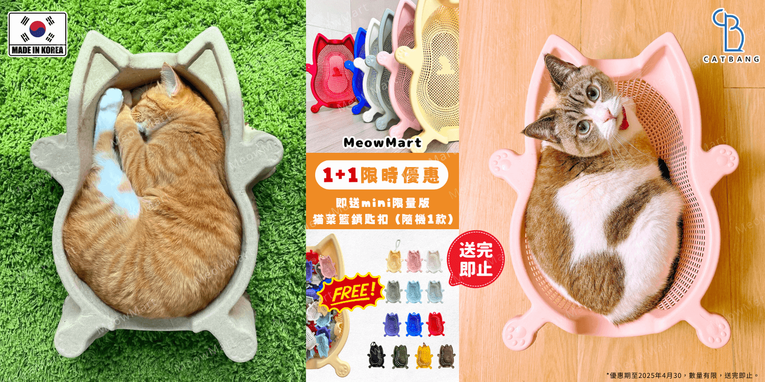 catbang 貓菜籃