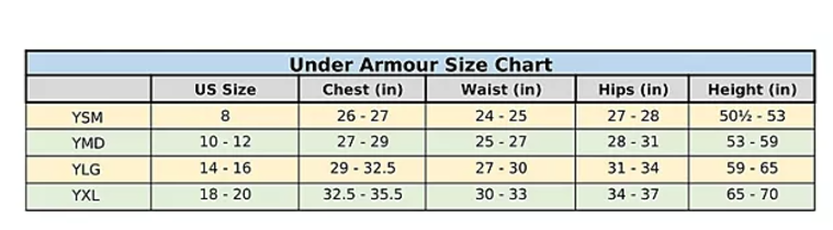 【預購】Under Armour G040750 男童HeatGear長袖上衣